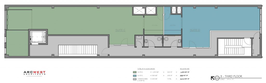 Commercial Architecture, office spaces